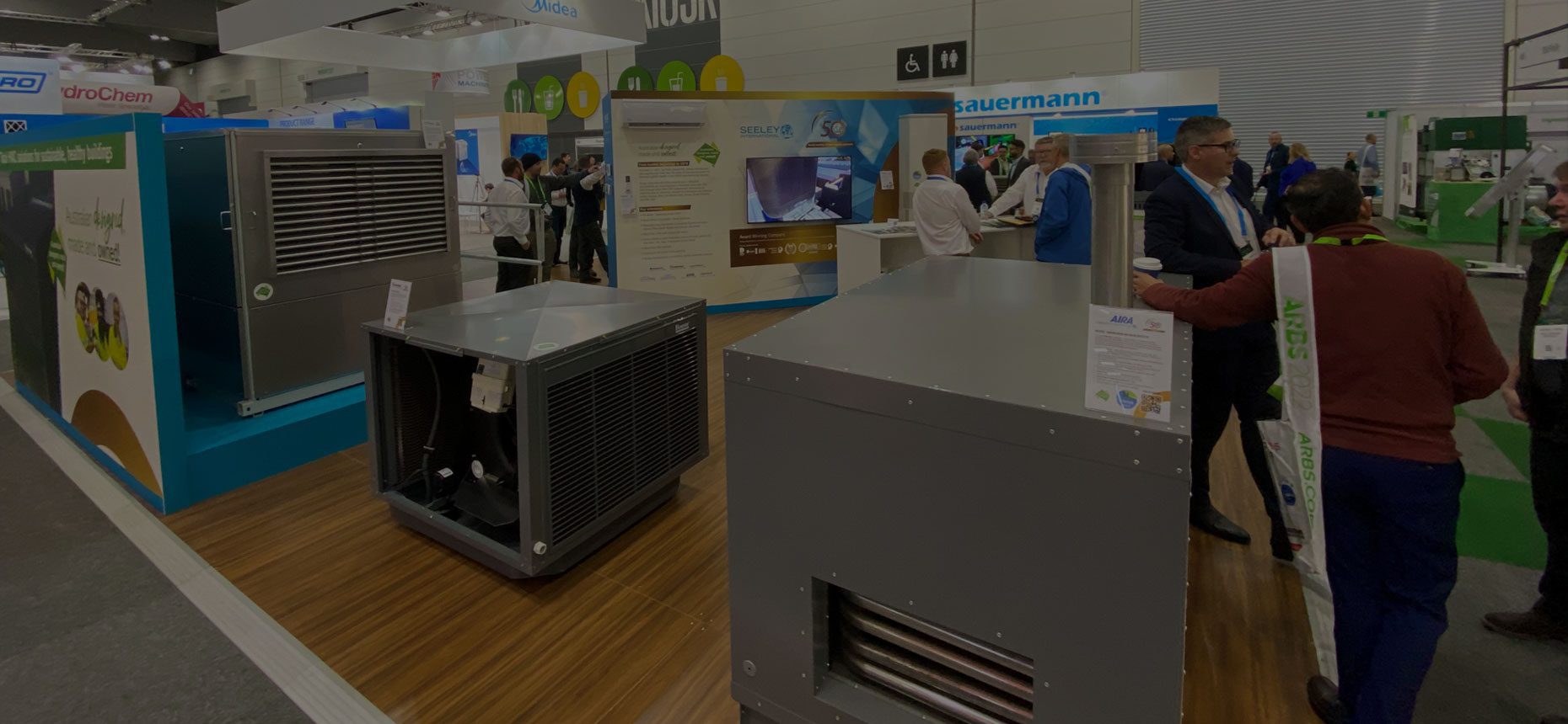 ARBS Seeley International trade show exhibition stand